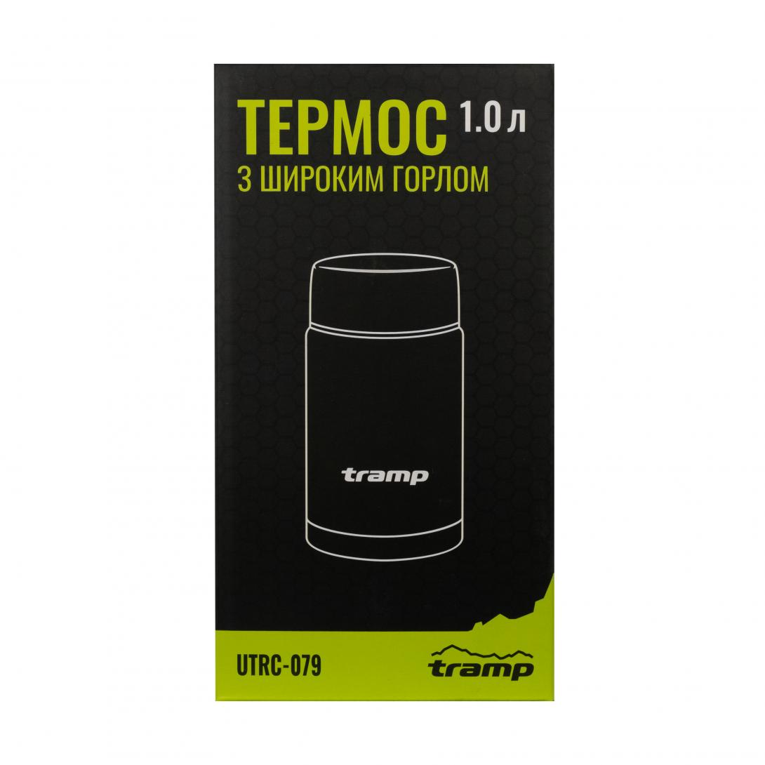 Термос Tramp з широким горлом 1,0л UTRC-079 — 4