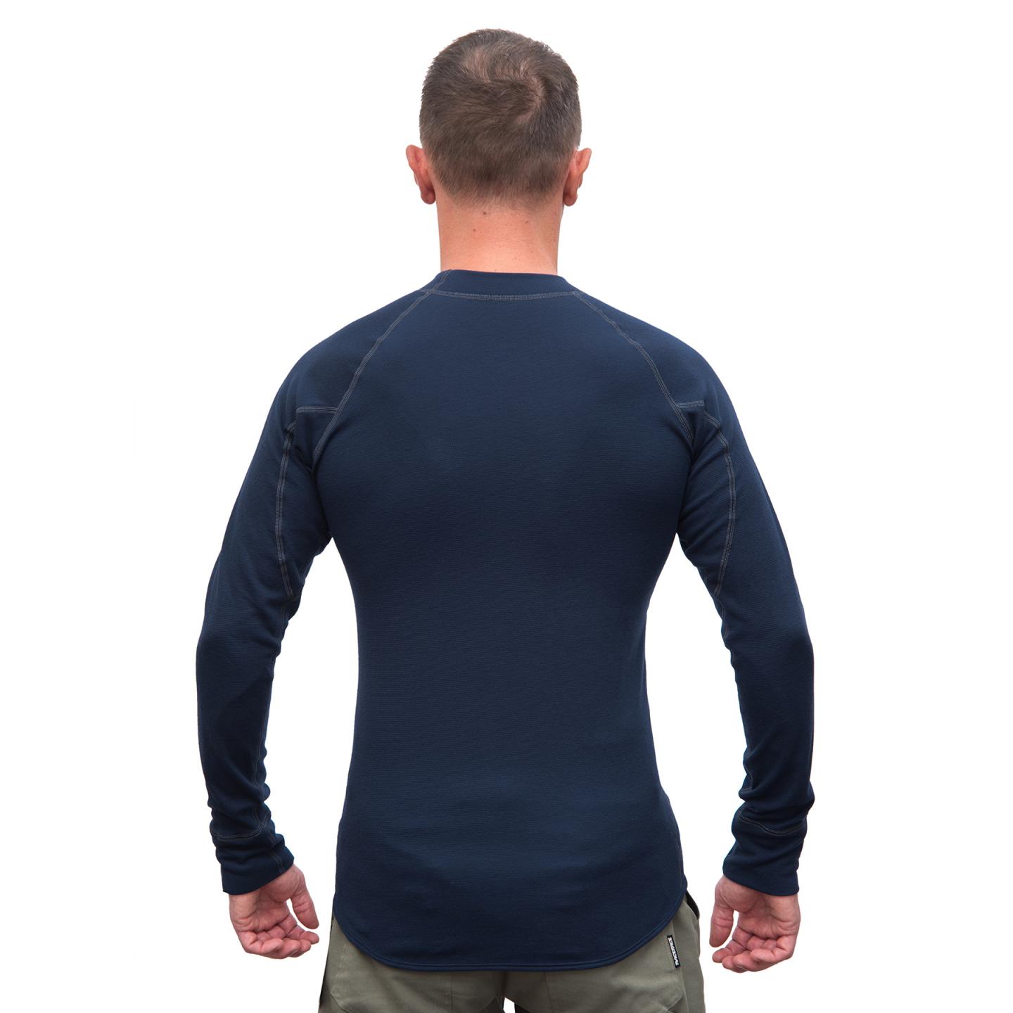 Термофутболка чоловіча Sensor Double Face LS deep blue 23200059, SM11DF-deepblue-XXL — 4