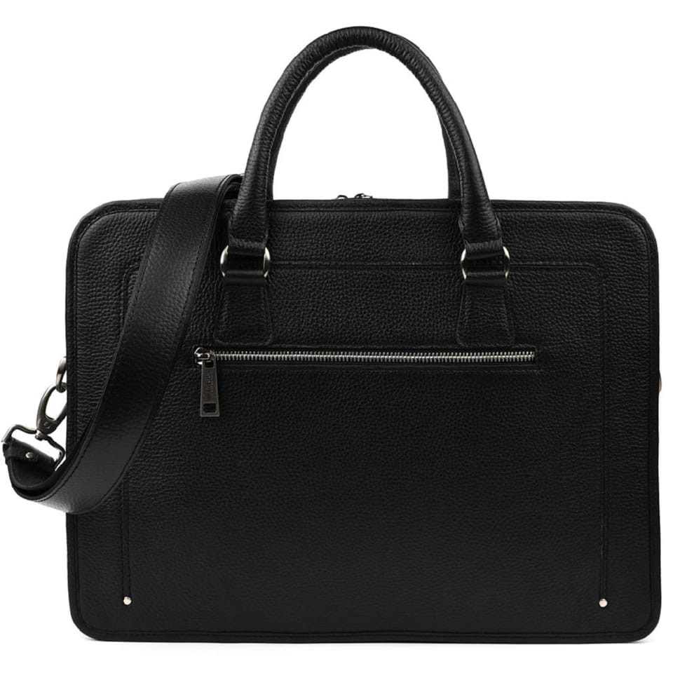 Сумка-портфель кожаная для ноутбука до 15 дюймов FA-4666-4lx TARWA — 4