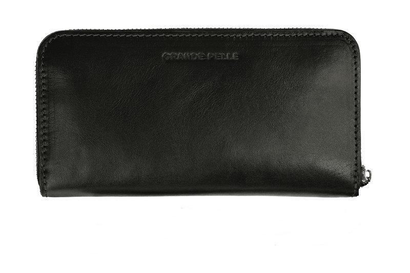 Портмоне Serpente, черный Grande Pelle 532610