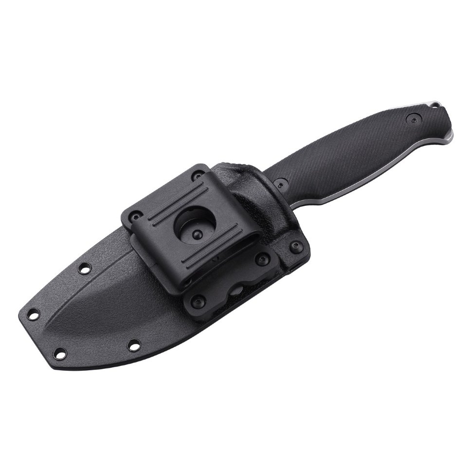Ніж фіксований мисливський Ruike Jager F118-B, (11 см) 14C28N / G10 чорний — 2