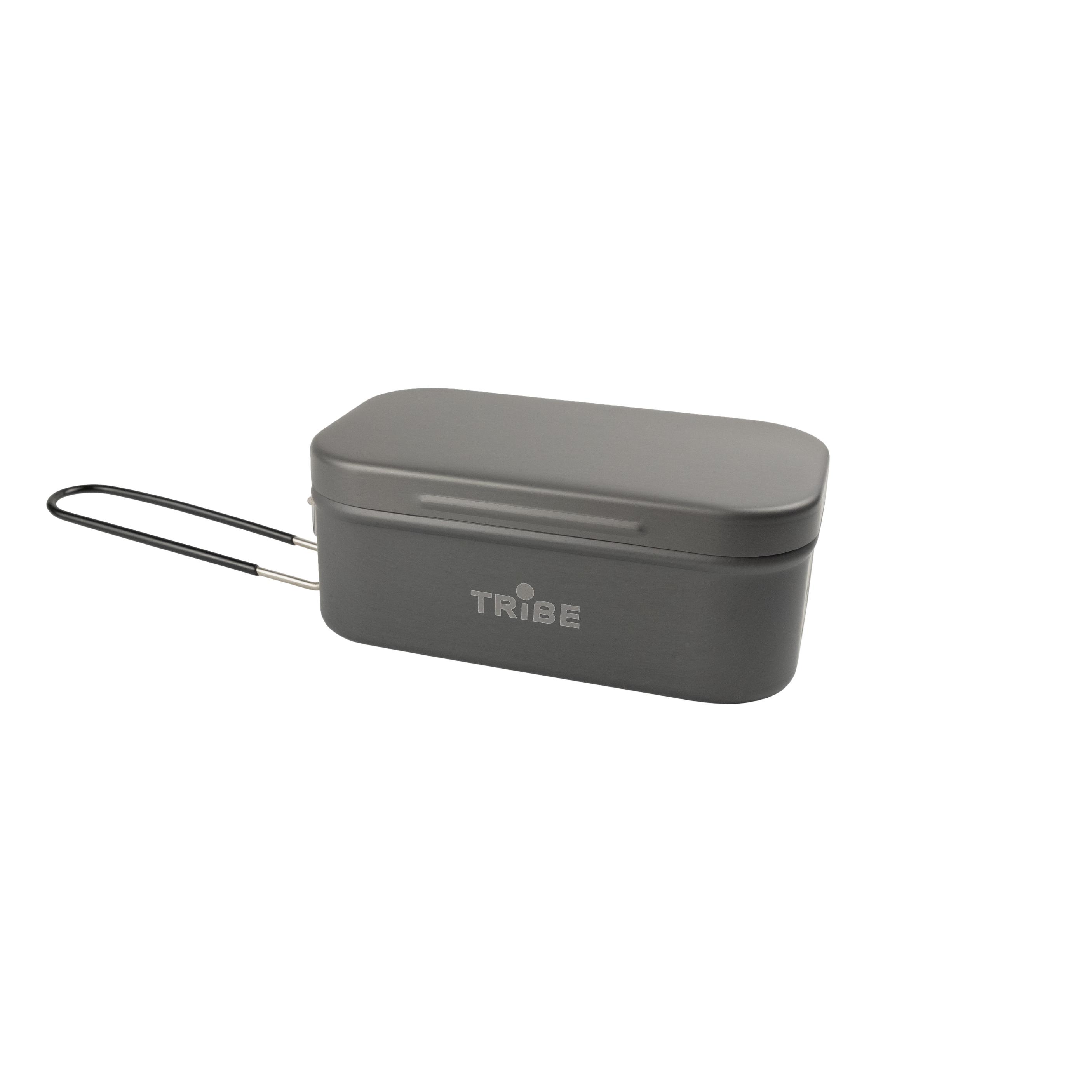 Контейнер для їжі Tribe Lunch Box Alu T-FG-0016-grey — 2