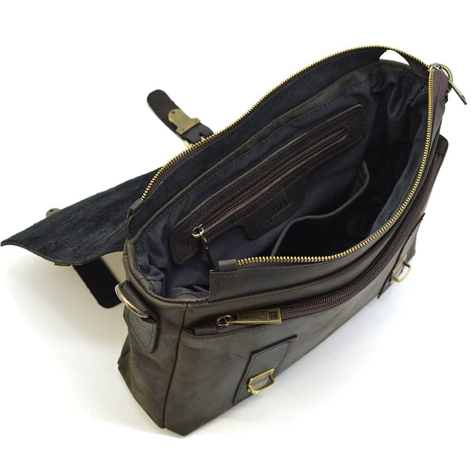 Мужская сумка-портфель на плечо с ручкой TARWA RC-6008-3md — 2