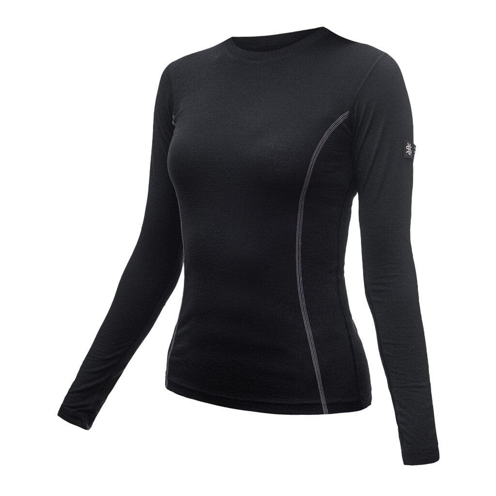 Термофутболка жіноча Sensor Merino Active LS black 11109024, SW11MA-black-XL