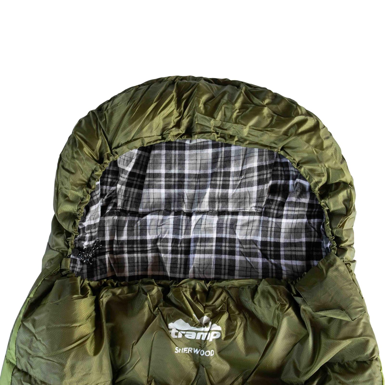 Спальный мешок Tramp Sherwood Regular одеяло правый dark-olive/grey 220/80 UTRS-054R — 4