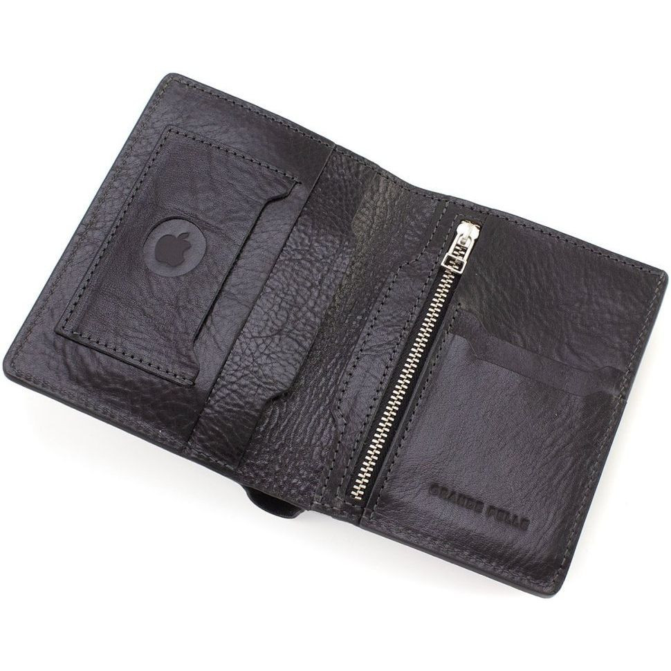 Портмоне мужское кожаное с карманом для AirTag Grande Pelle 518610 — 2