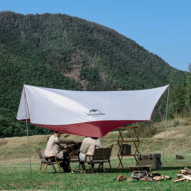 Стійки для тенту сталеві оцинковані Naturehike Steel poles Updated NH20PJ041, 16мм*2.0м, сірі (2 шт) — 4