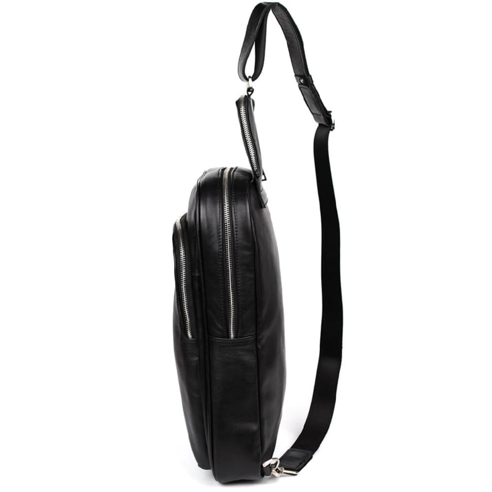XL слинг, кожаный рюкзак на одно плечо TARWA GA-0105XL-4lx — 4
