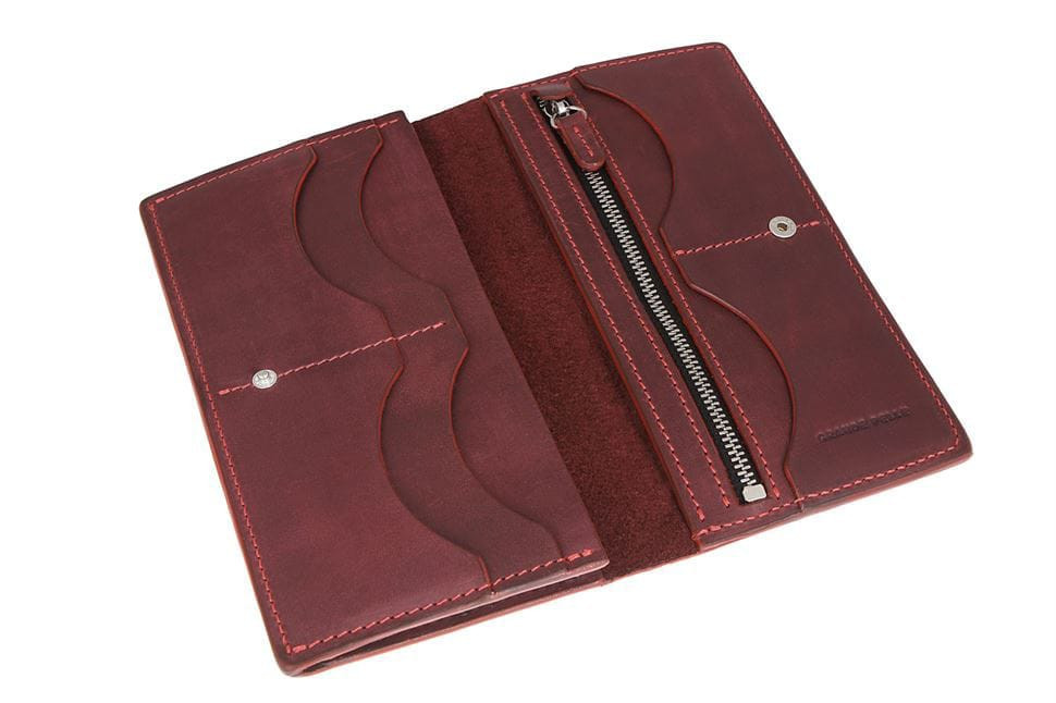 Портмоне Сinturino, бордо Grande Pelle 512161 — 2