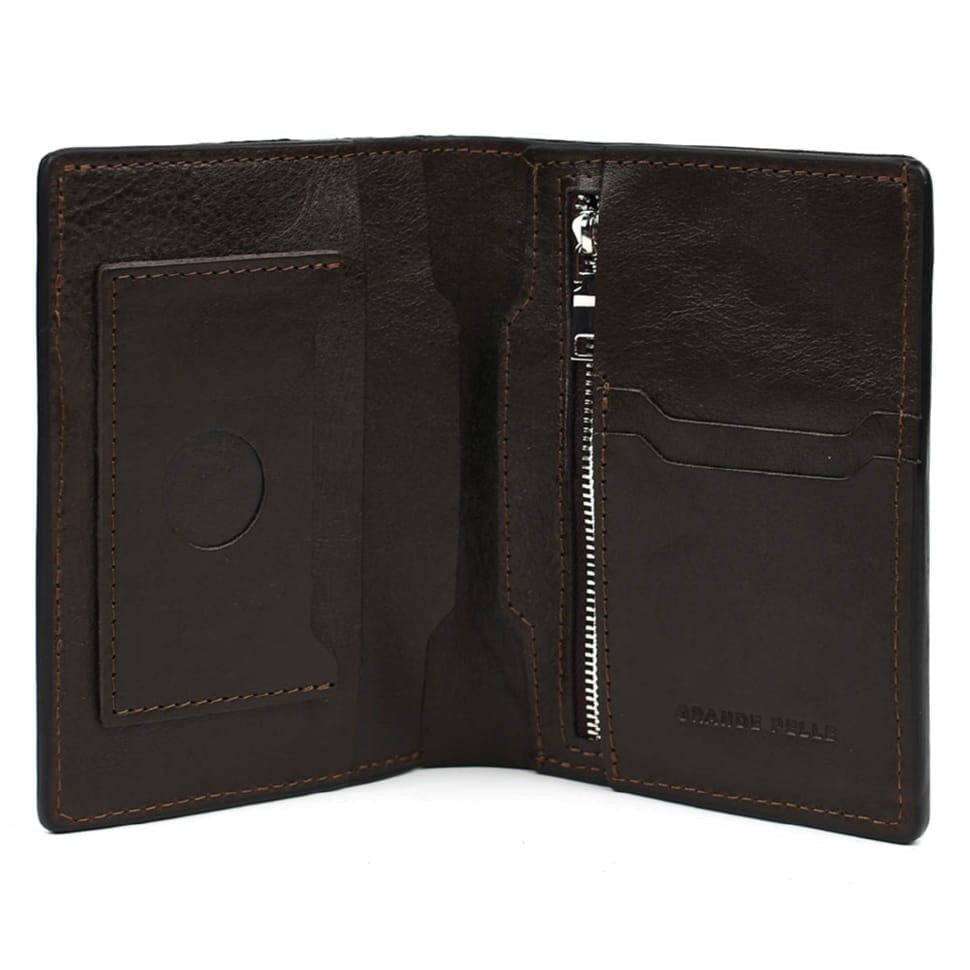Портмоне мужское кожаное с AirTag Grande Pelle 518620 — 2