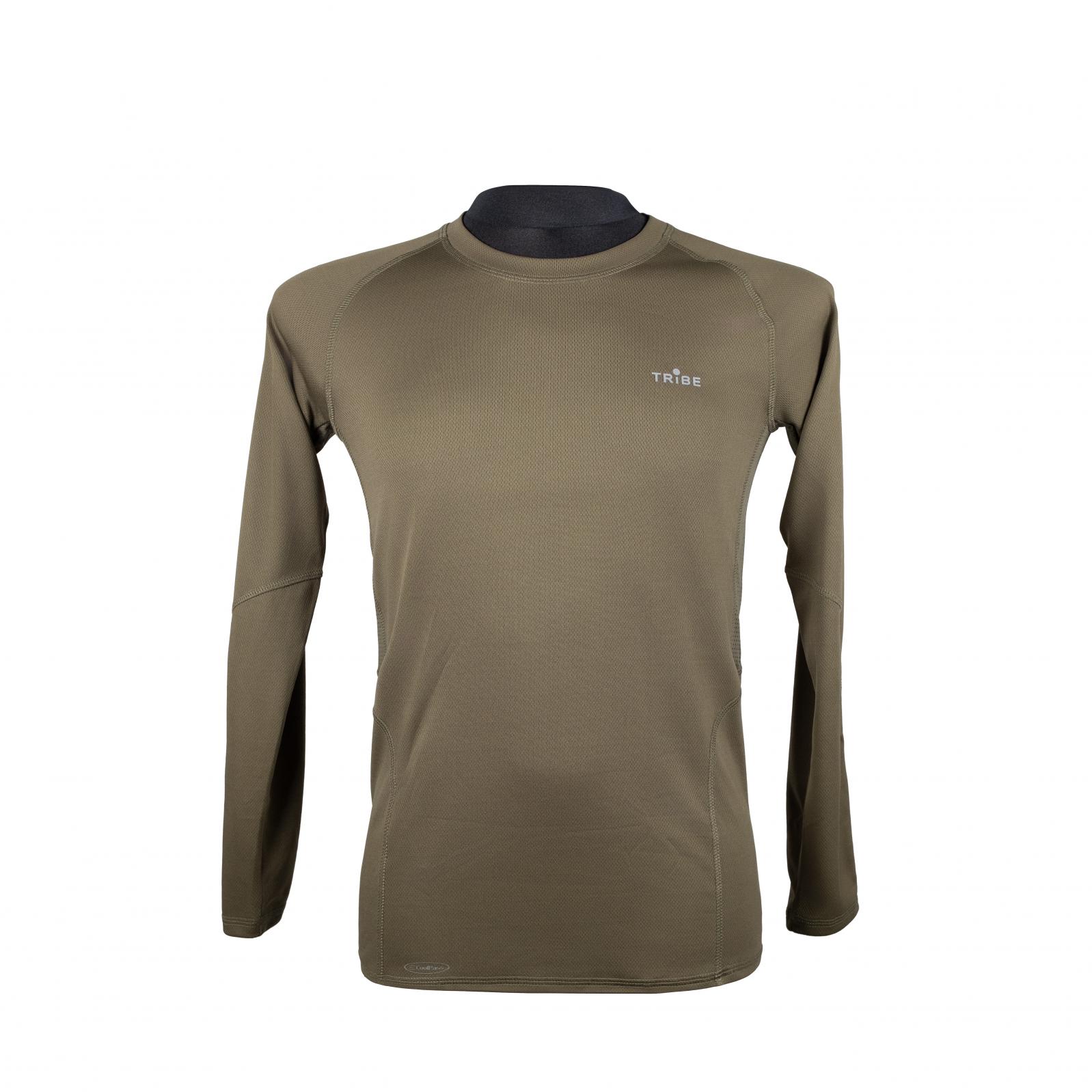 Футболка Tribe Coolpass LS T-KI-0007-olive, XL — фото 1
