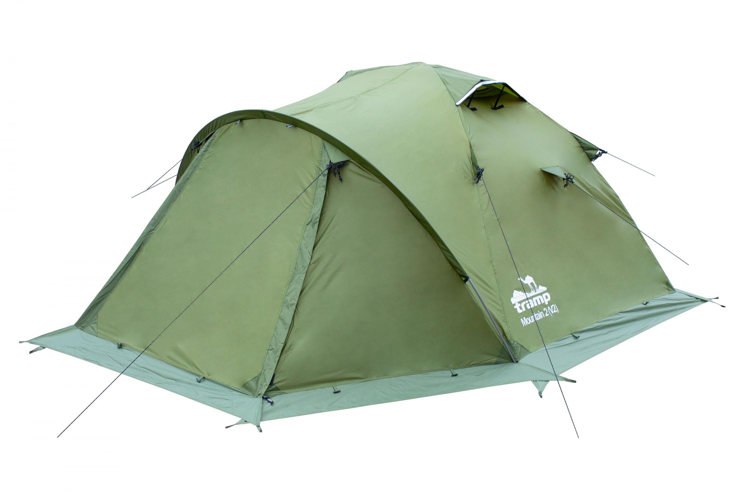 Намет Tramp Mountain 2 (v2) green UTRT-022 — 2
