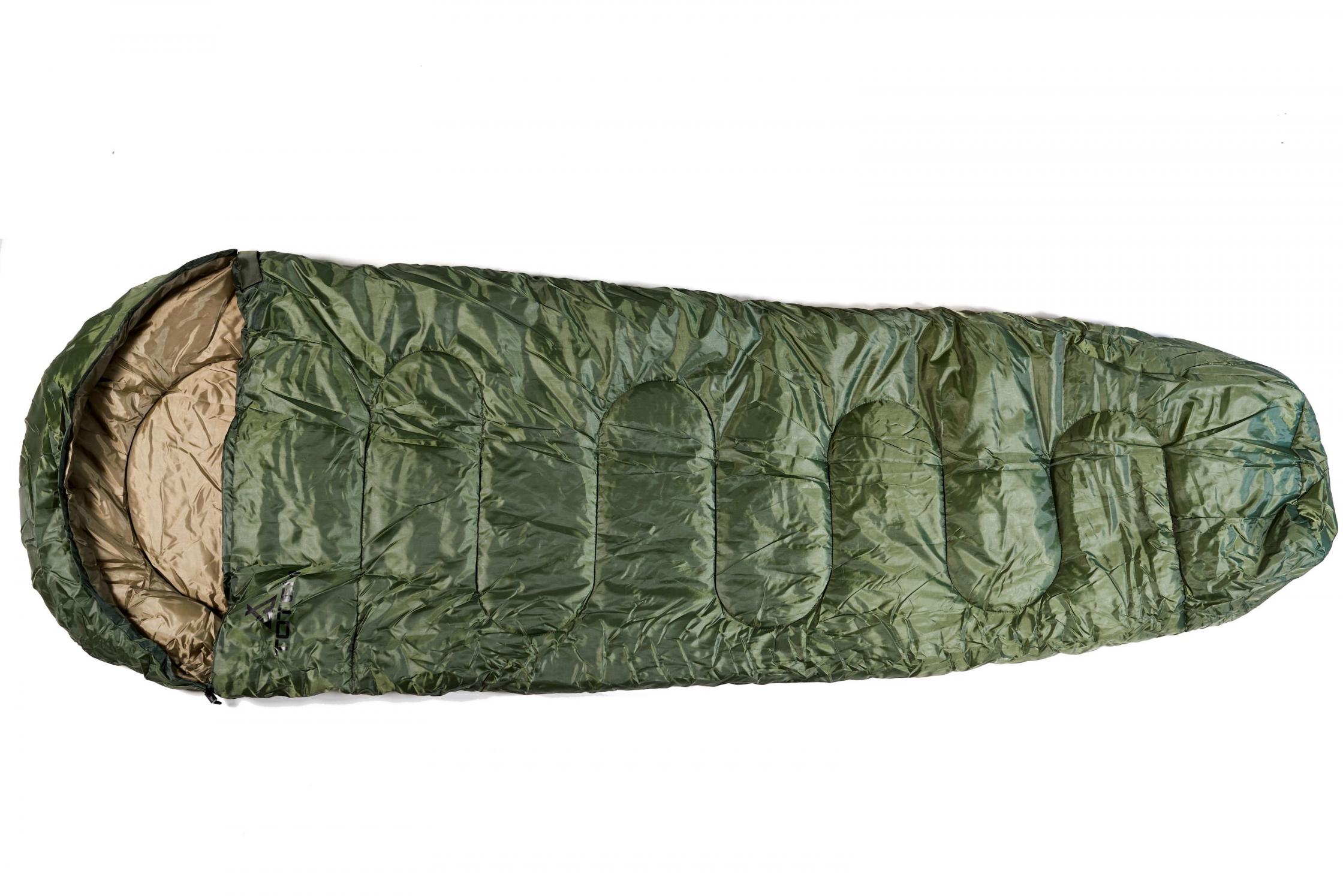 Спальний мішок Totem Hunter кокон лівий olive 220/80-55 UTTS-004 — 4