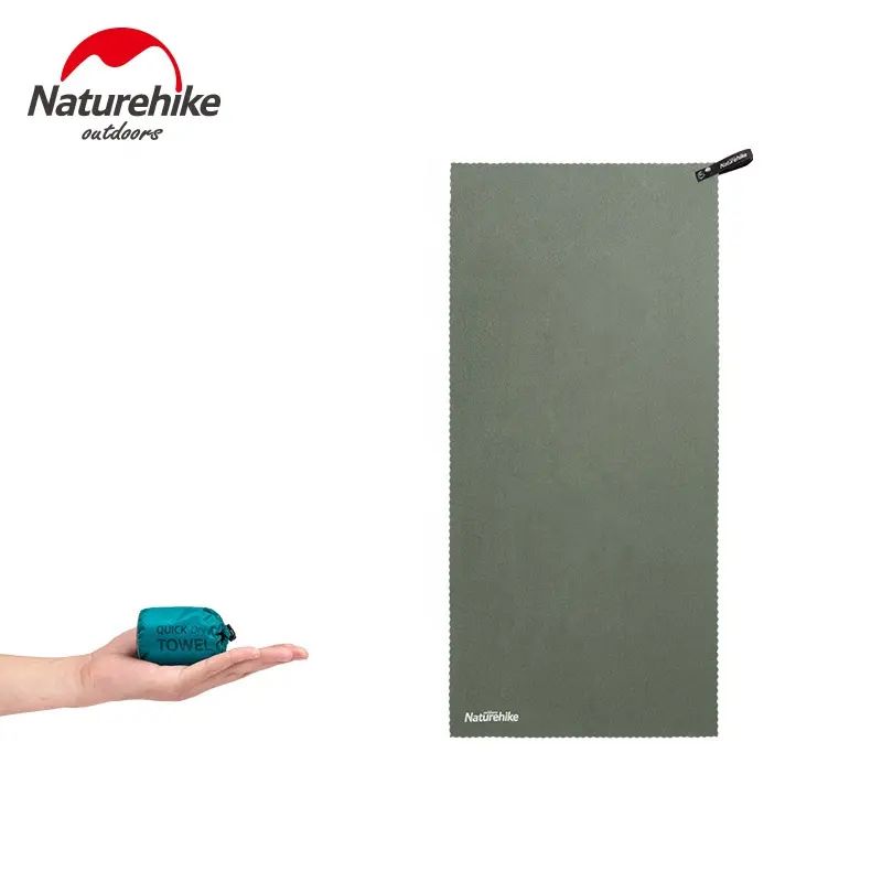 Полотенце Naturehike MJ02 Ultralight NH19Y002-J, 128 см х 80 см, оливковый — 3