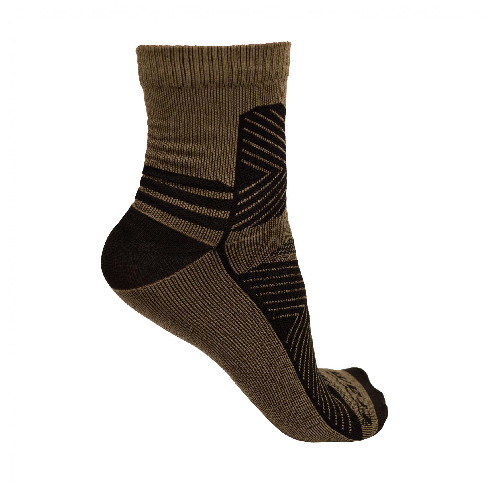 Шкарпетки літні Tramp Coolmax короткі UTRUS-009-olive , 44/46 — 3