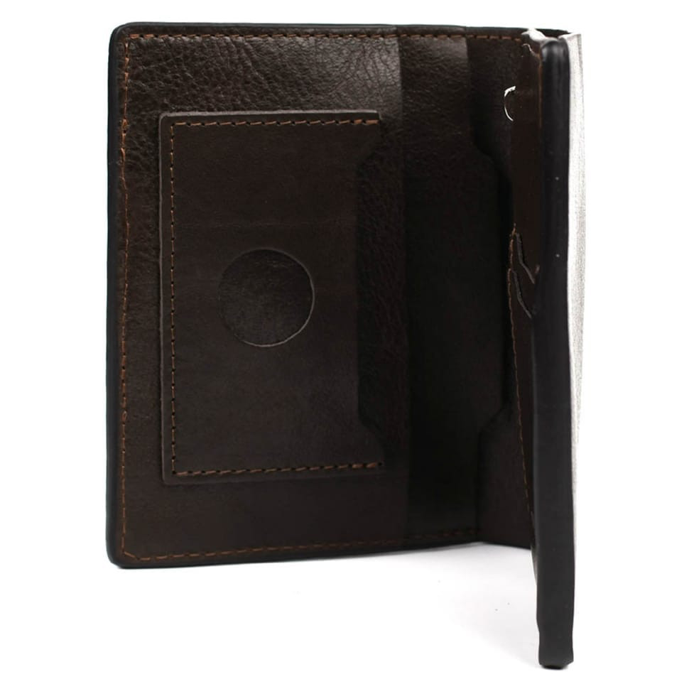 Портмоне мужское кожаное с AirTag Grande Pelle 518620 — 4