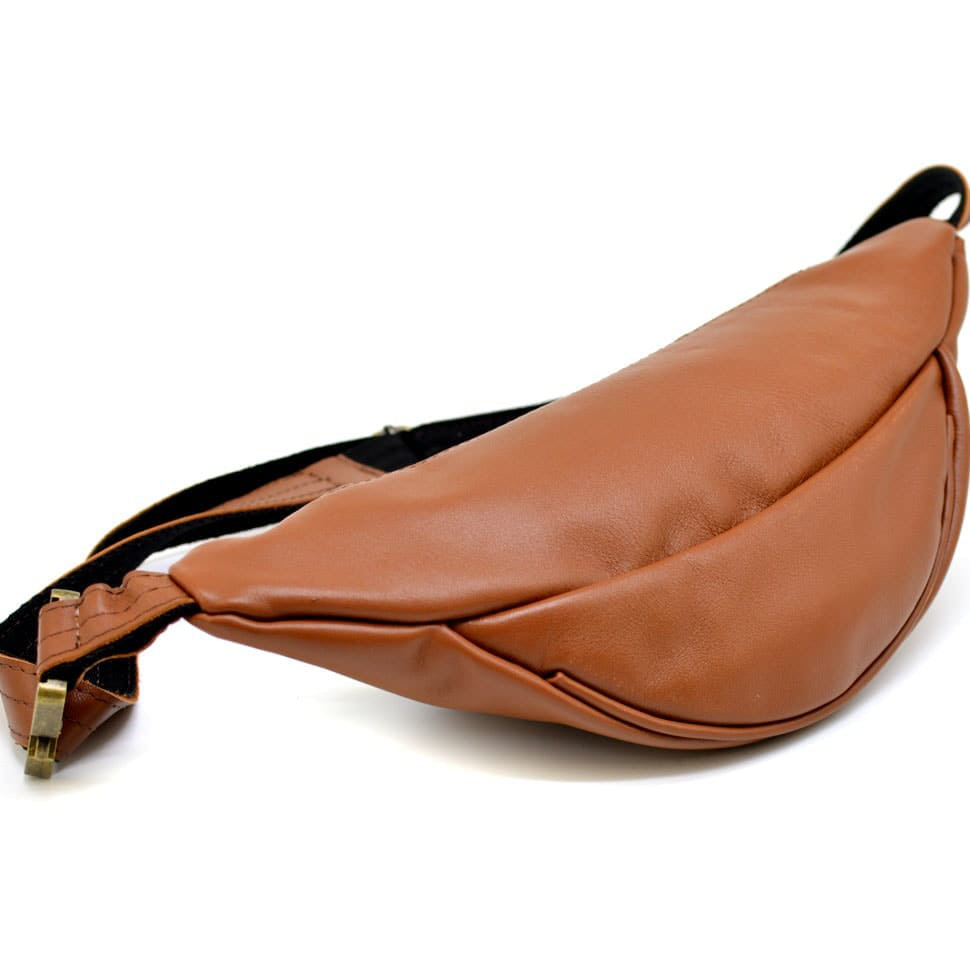 Кожаная сумка на пояс из натуральной кожи TARWA GB-3035-3md — 2