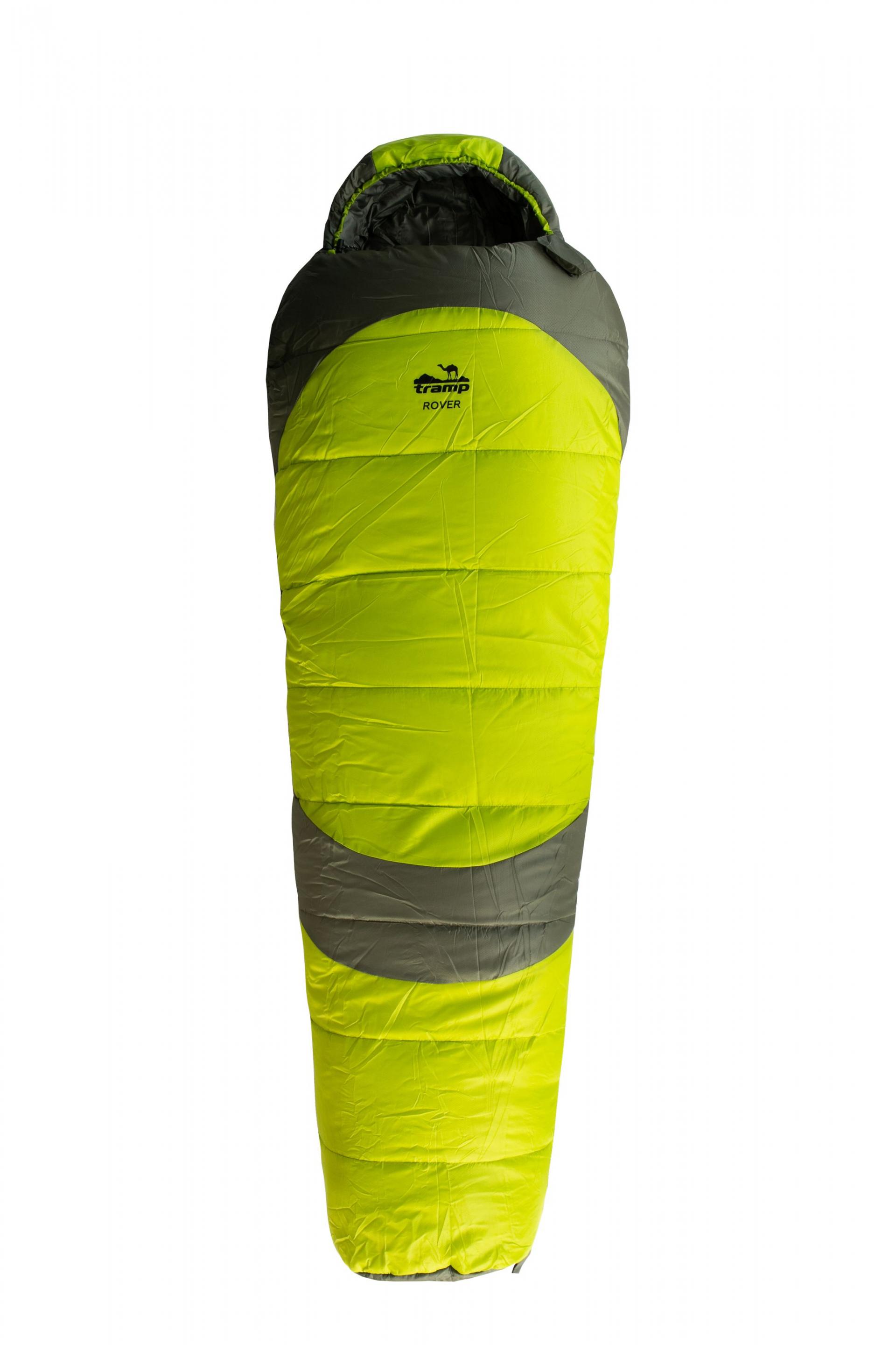 Спальный мешок Tramp Rover Compact кокон левый olive/grey 185/80-55 UTRS-052С