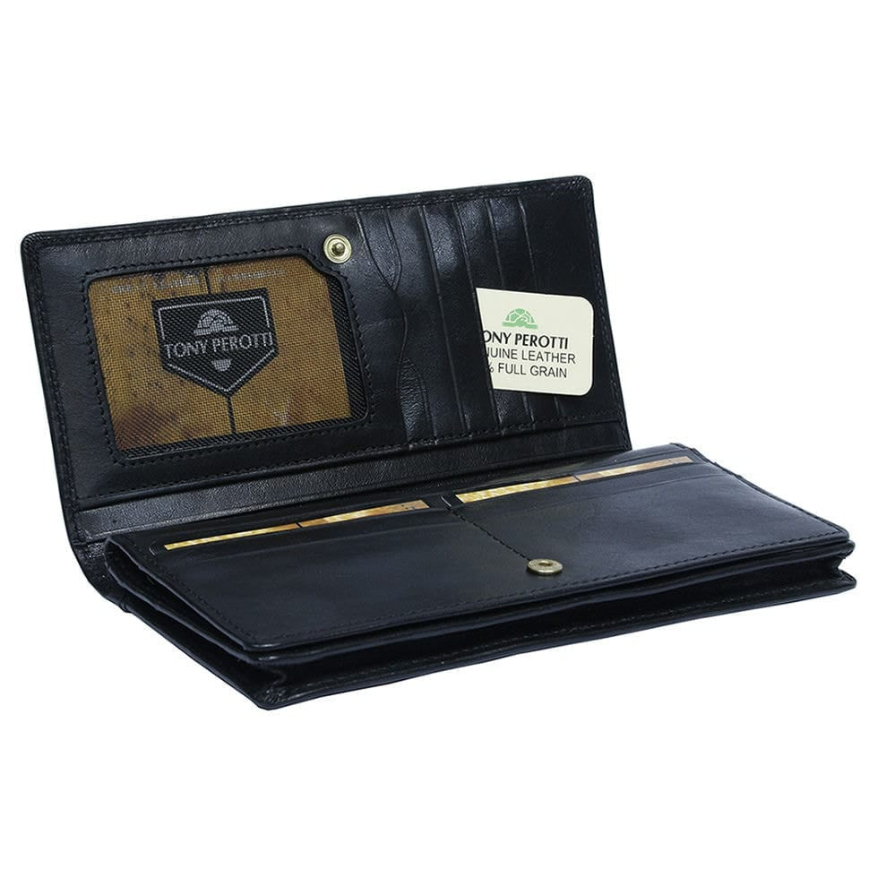 Портмоне кожаное Italico 1902 nero черный — 3