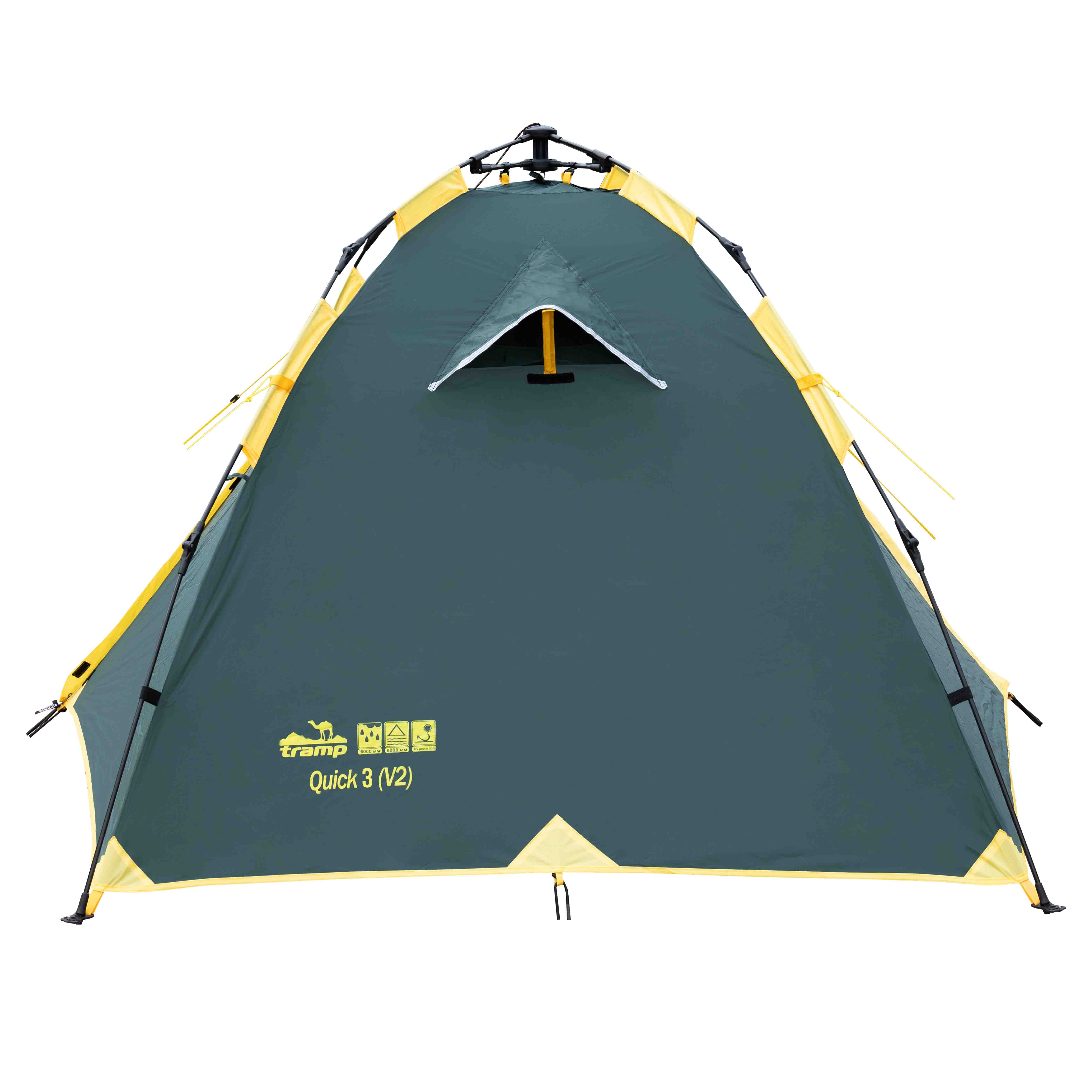 Палатка Tramp Quick 3 (v2), TRT-097 — 2