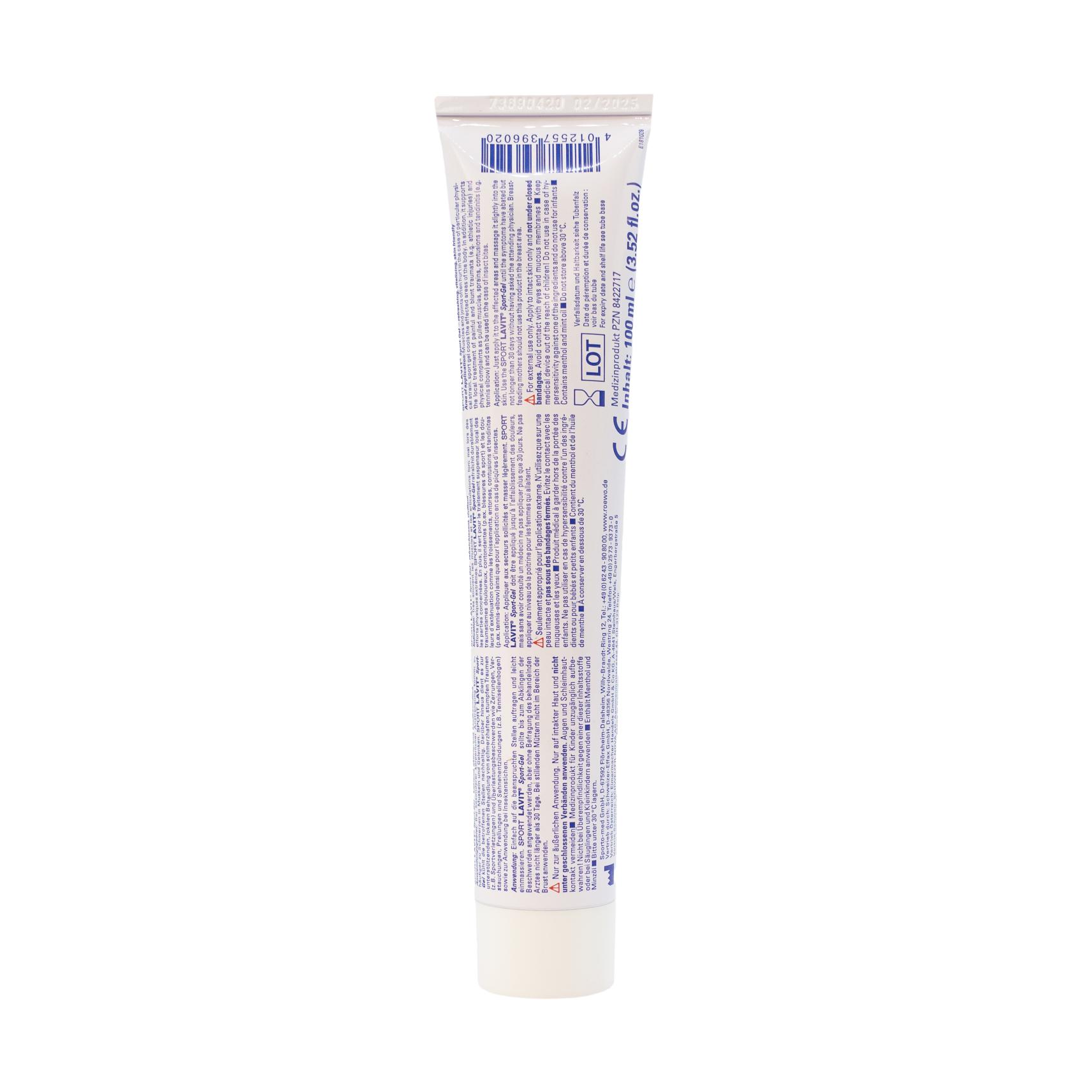 Гель охолоджуючий Sport Lavit Sportgel 100 ml (39602000) — 2