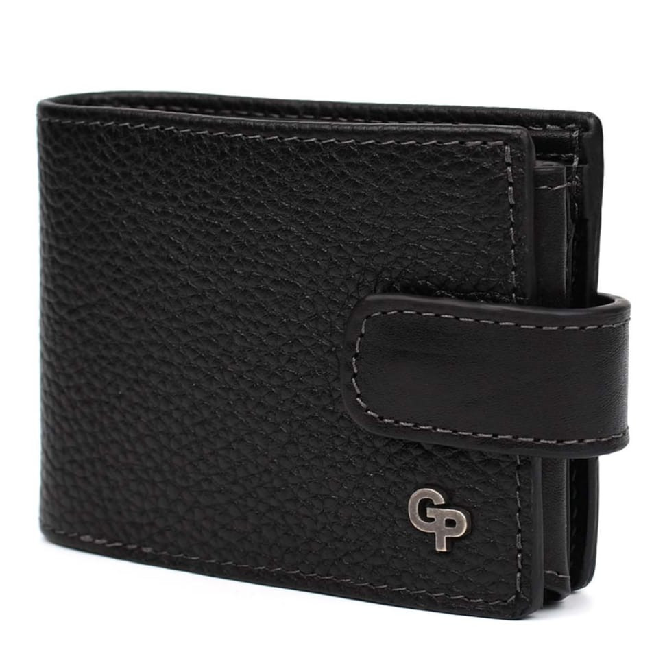 Портмоне из флотара с хлястиком Grande Pelle 51971010 — 4