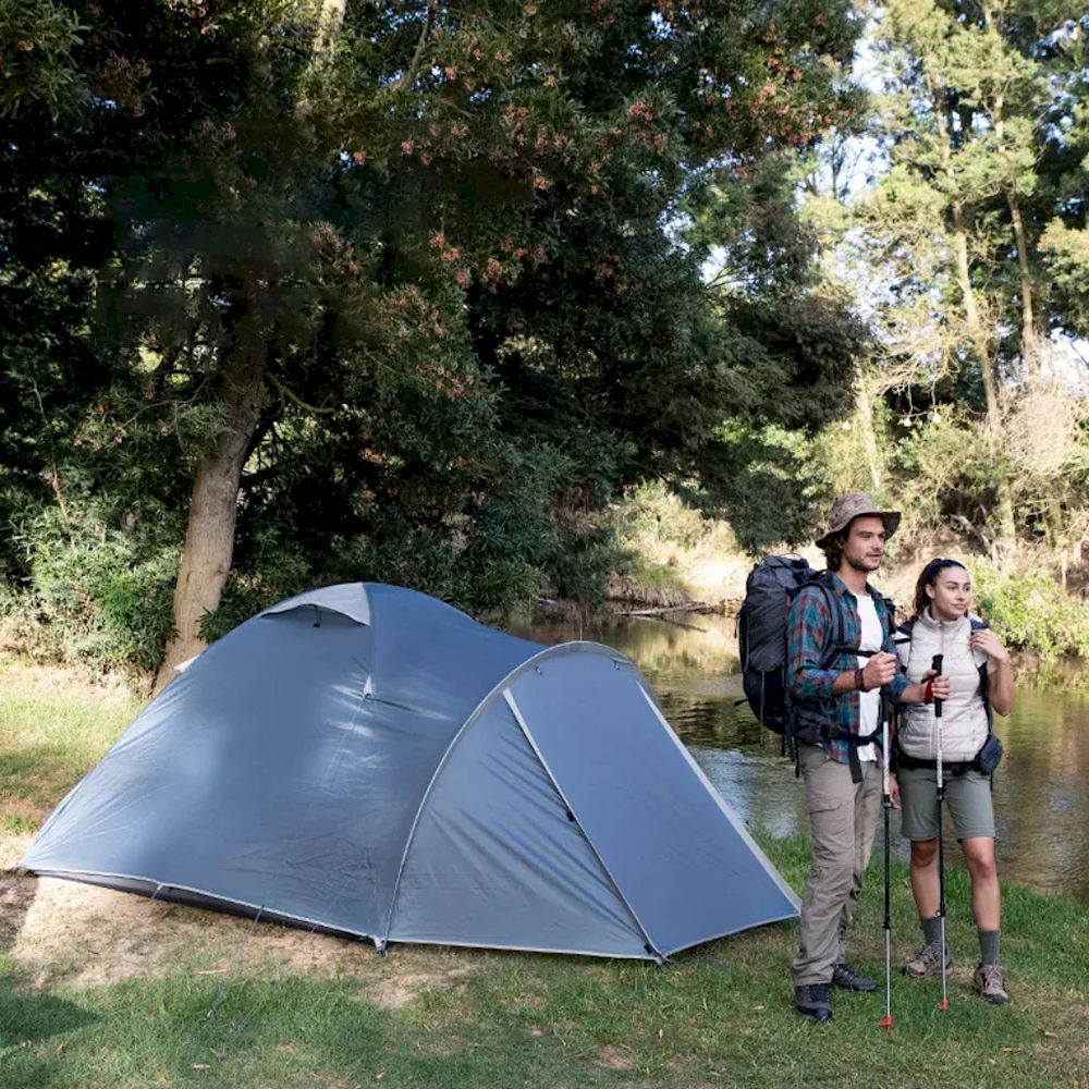 Намет чотиримісний Naturehike NH21ZP015, темно-зелений — 2