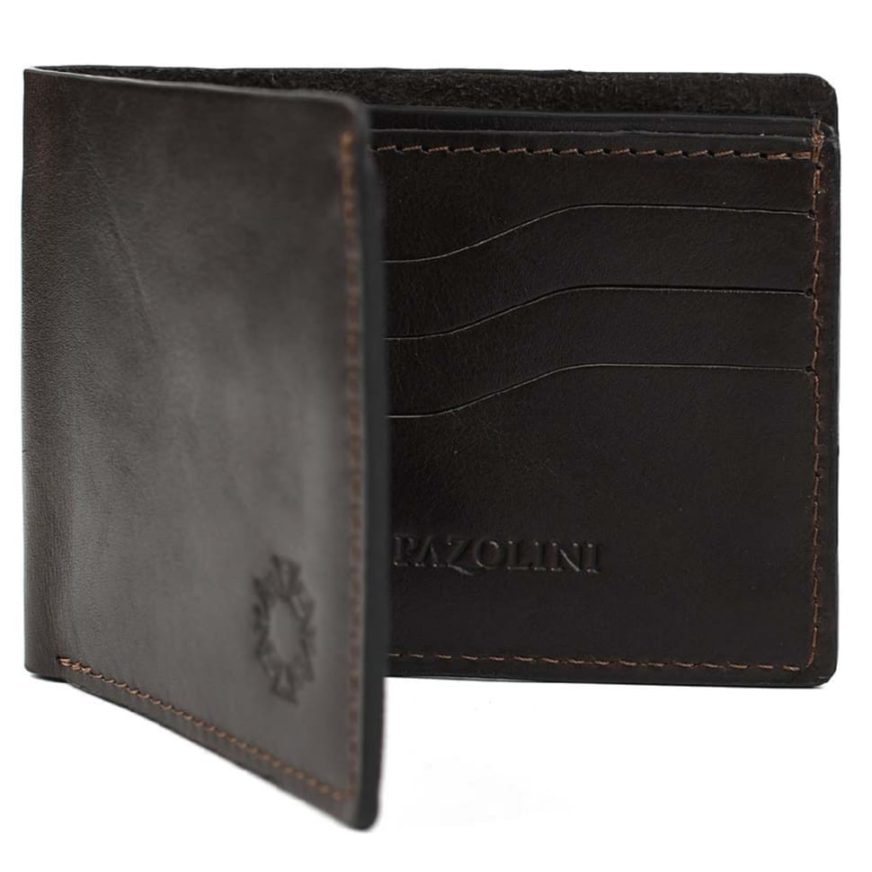 Портмоне Carlo Pazolini CP7620 глянцевая кожа коричневый — 4