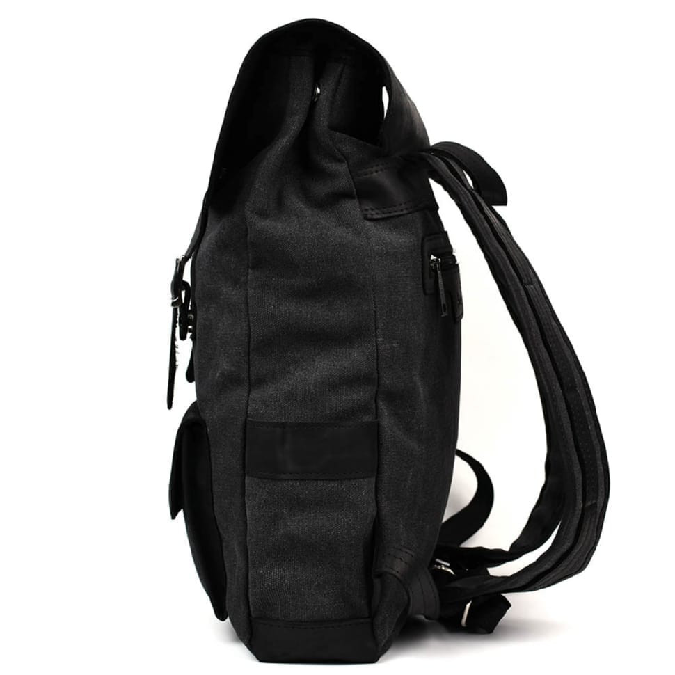 Рюкзак для ноутбука из канвас и крейзи хорс RAG-9001-4lx TARWA — 4
