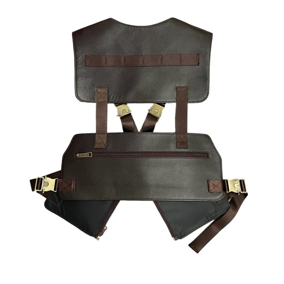 Портупея кожаная TARWA GC-XXXL-4lx жилет кожаный — 2