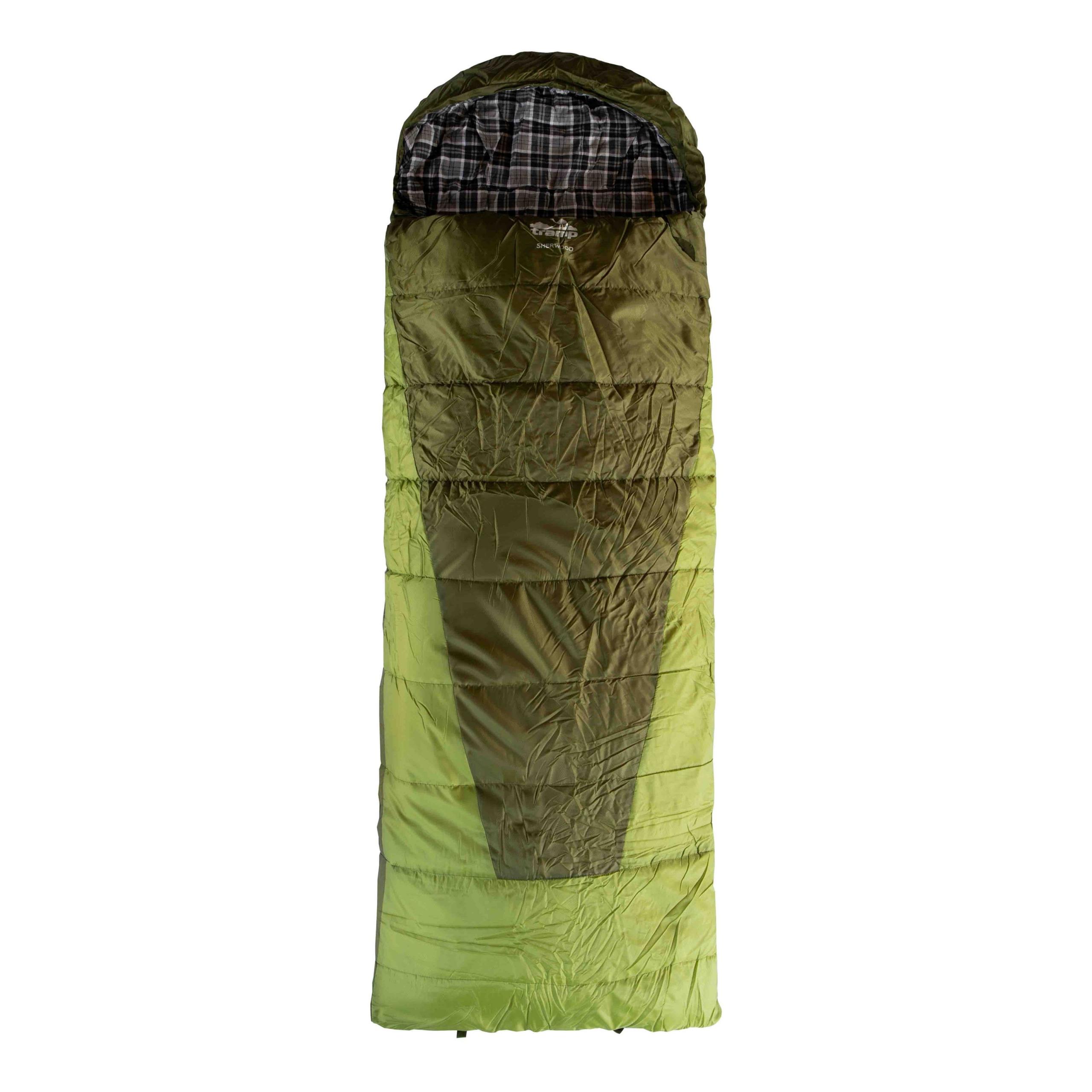 Спальный мешок Tramp Sherwood Regular одеяло правый dark-olive/grey 220/80 UTRS-054R — фото 1