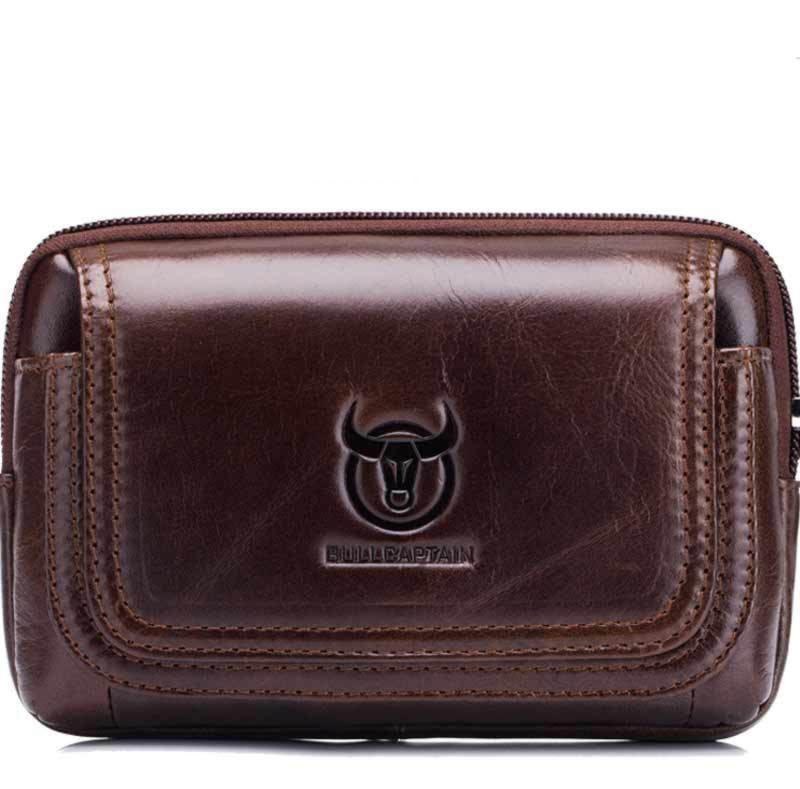 Напоясная сумка Т1347 Bull для смартфона, из натуральной кожи — 2