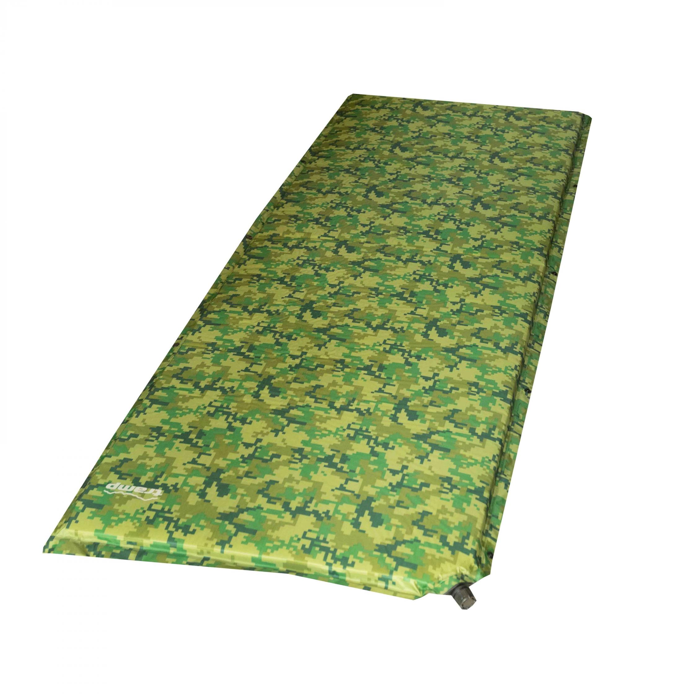 Килимок самонадувний Tramp з можливістю зістібання camo 185х65х5 UTRI-007 — 4