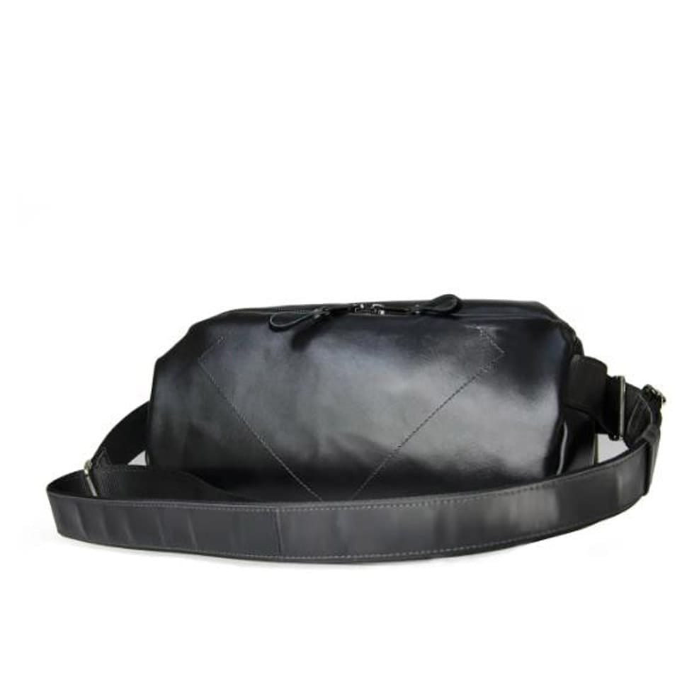 Кожаная сумка на пояс бананка Grande Pelle 742610 — 4