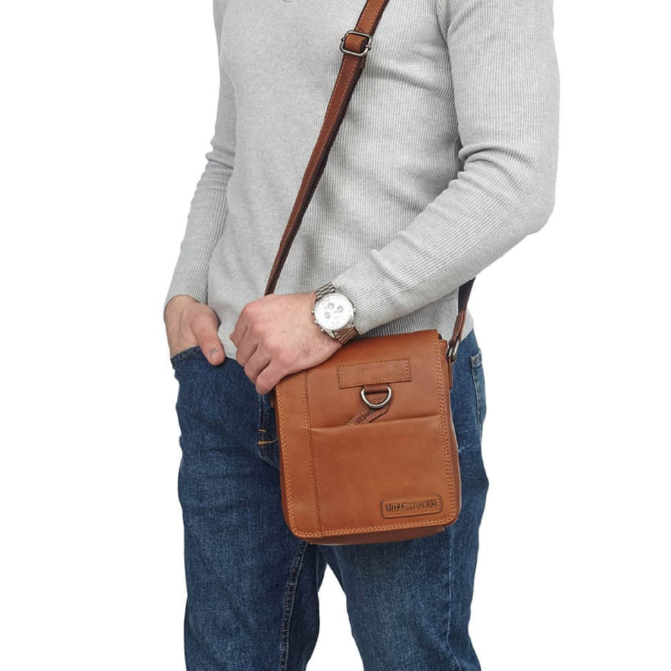 Сумка планшет через плечо HILL BURRY HB3057B — 4