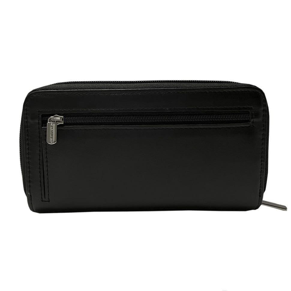 Портмоне кожаное Swarovski 1655A nero черный — 3