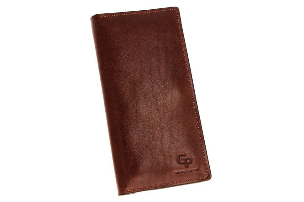 Портмоне Сinturino, коньяк Grande Pelle 512623 — 4