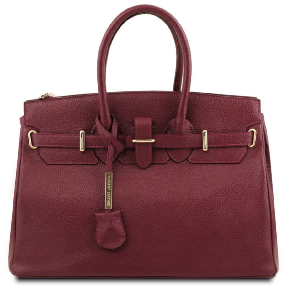 TL Bag Кожаная сумка женская Tuscany TL141529 (Bordeaux) — фото 1