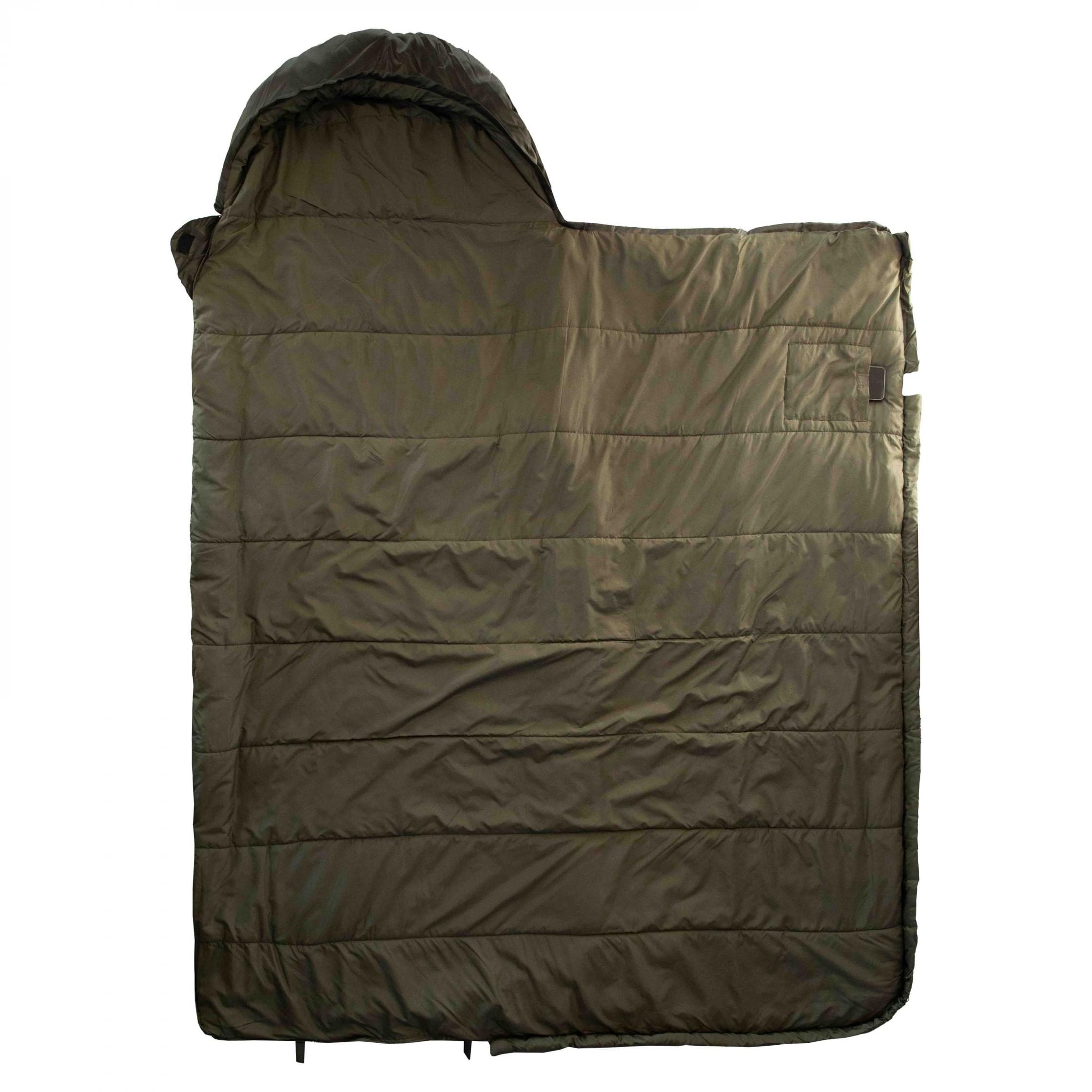 Спальный мешок Tramp Shypit 200XL одеяло с капюшом правый olive 220/100 UTRS-059L — 3
