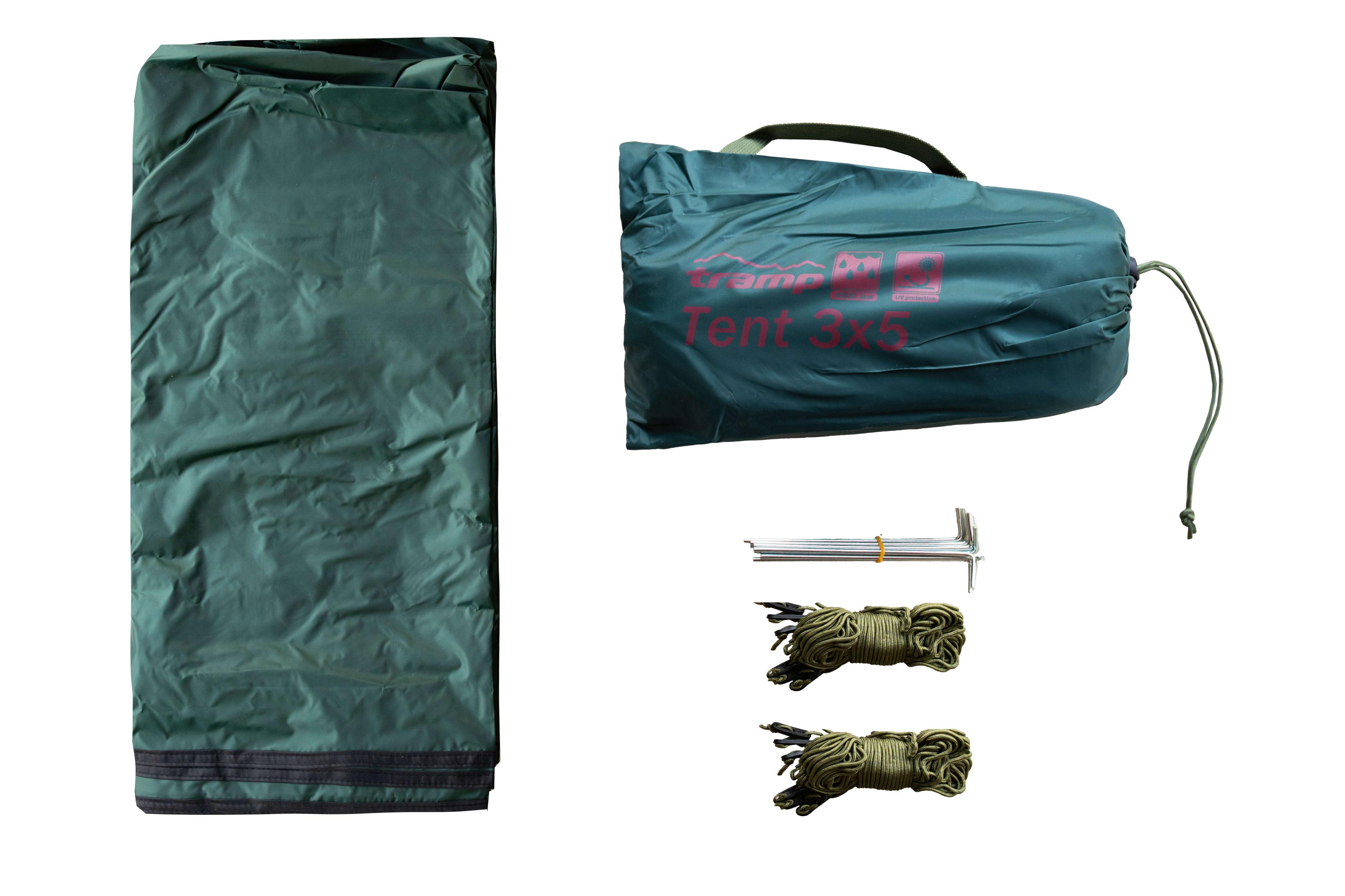 Тент Tramp Tent 4 х 6 green UTRT-102 — 4