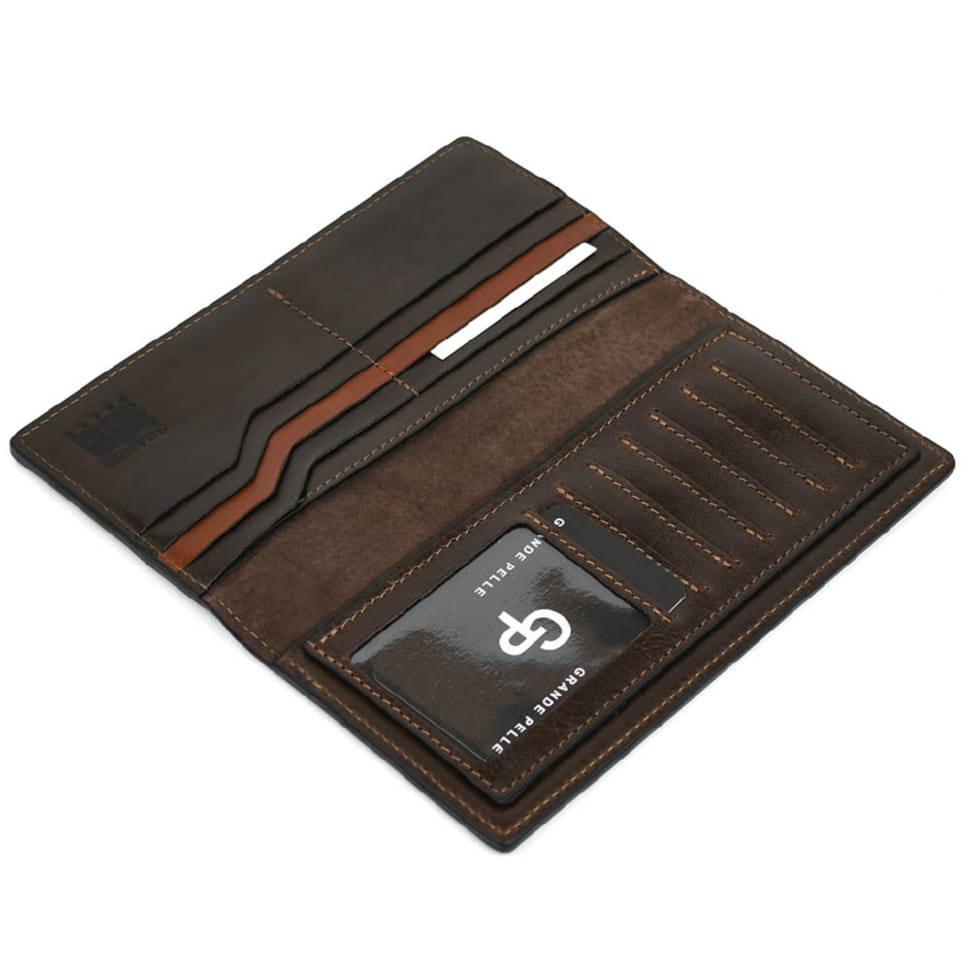 Кошелек клатч мужской кожаный на молнии Grande Pelle 520620 — 2