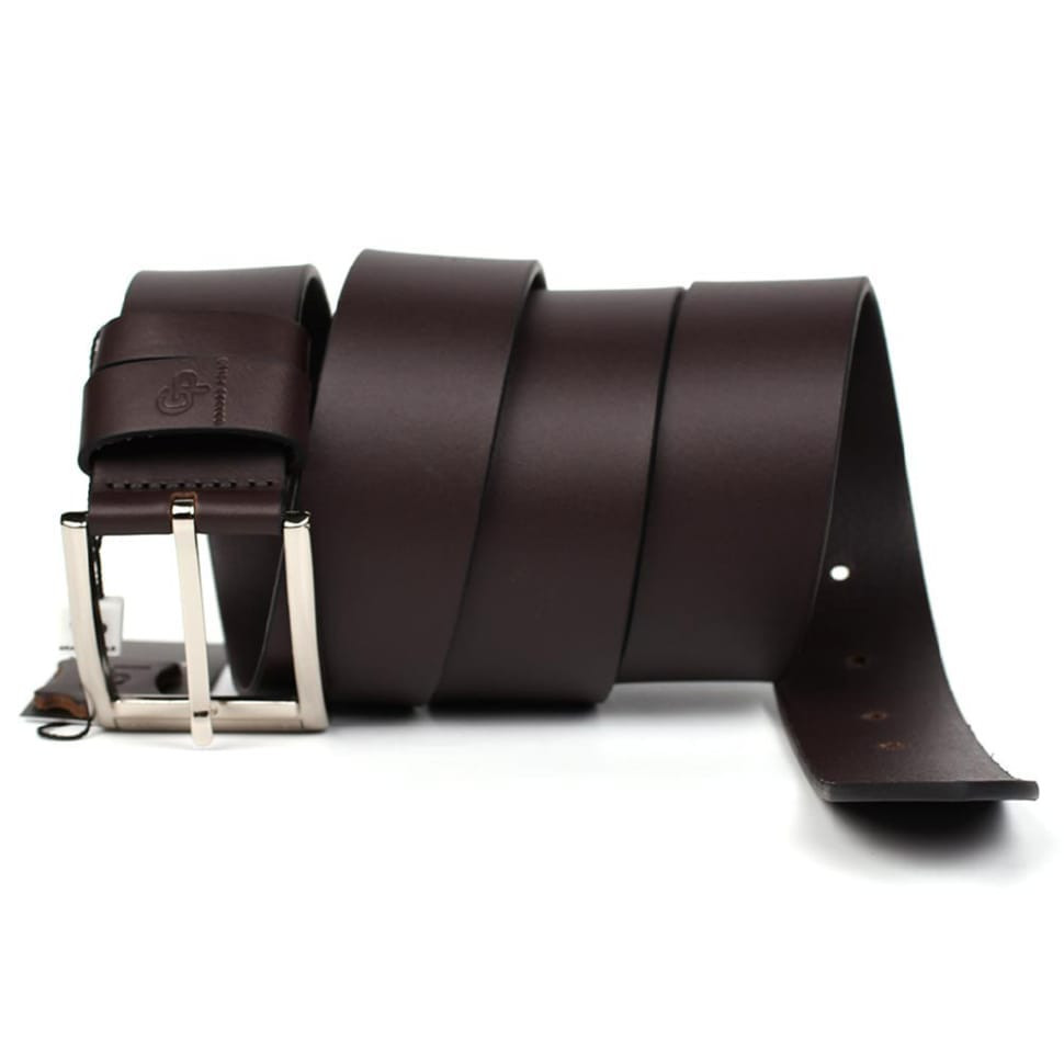 Кожаный ремень GP Grande Pelle 413011500 коричневый — 2