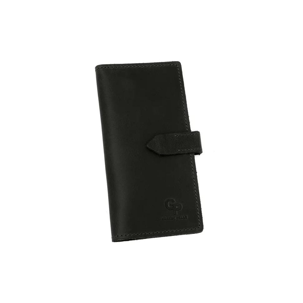 Портмоне мужское длинное Grande Pelle 523110 черное