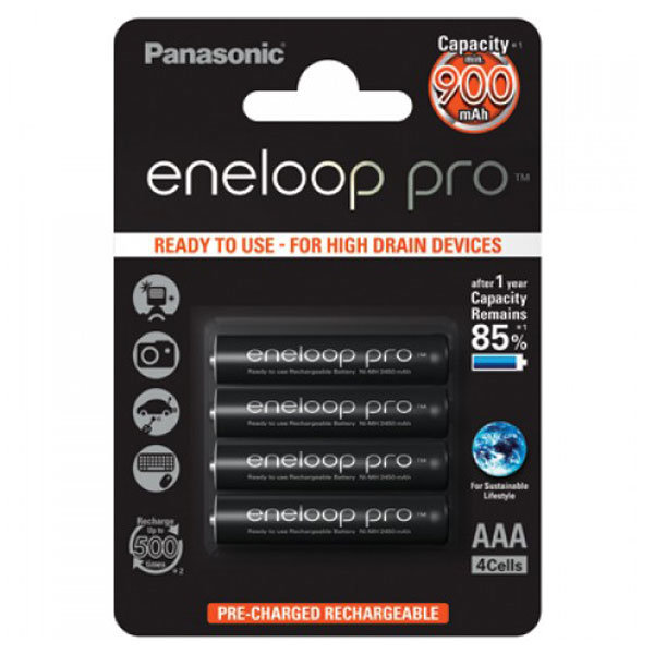 Акумулятор Panasonic Eneloop AAA 930mAh Ni-MH 1 шт — 2