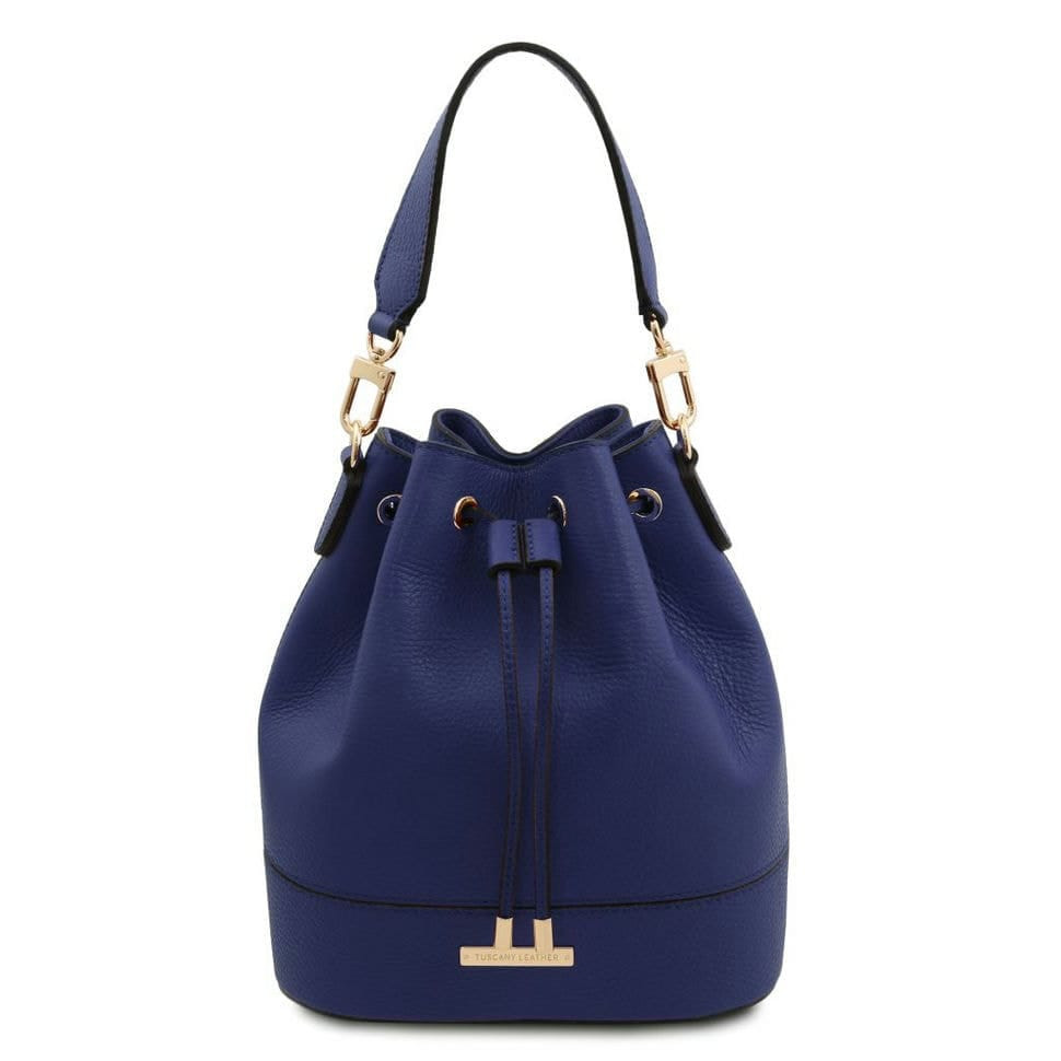Женская сумка - ведро TL142146 (bucket bag) от Tuscany (Темно-синий)