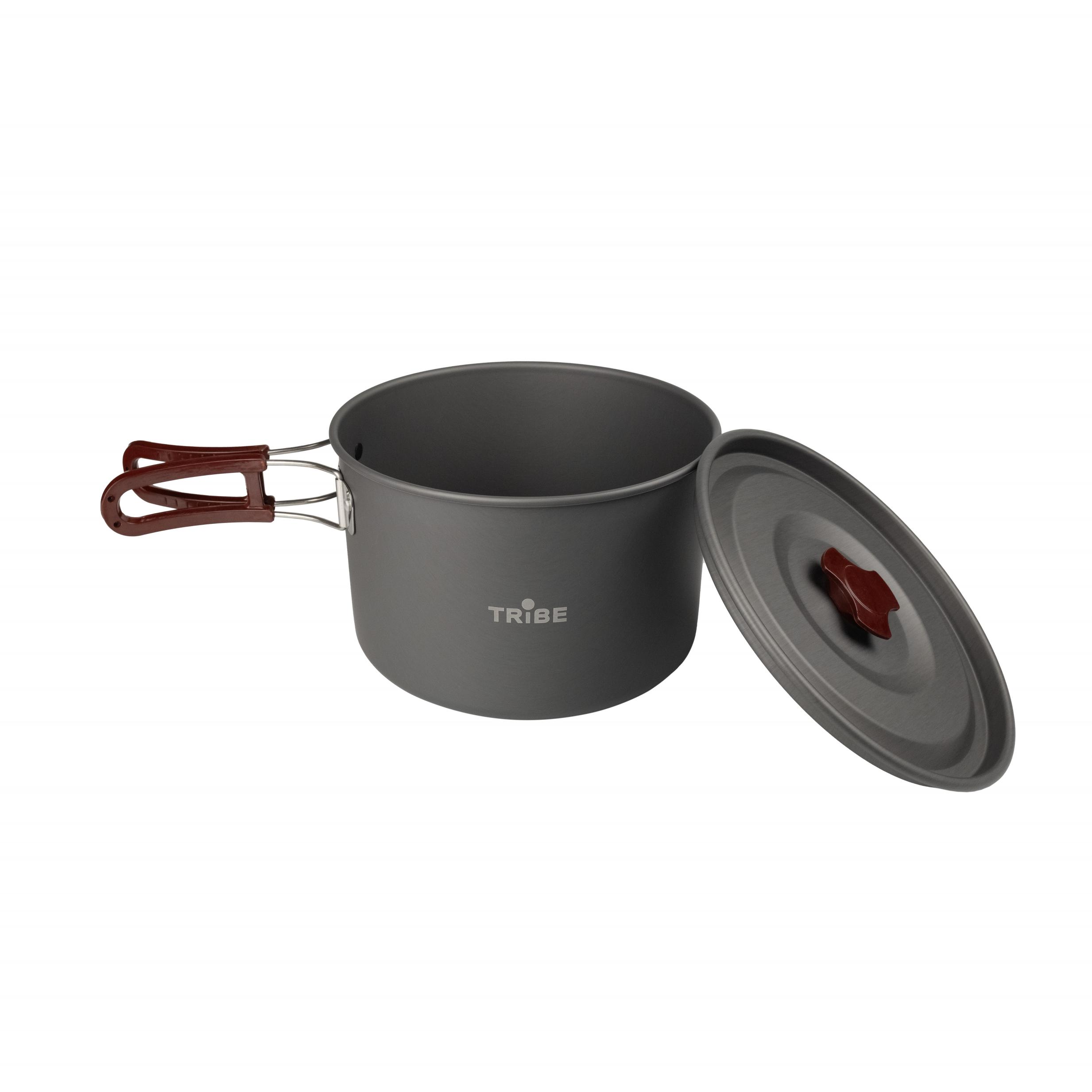 Казанок Tribe Pot 3 л Alu алюмінієвий T-FH-0015-grey — 4