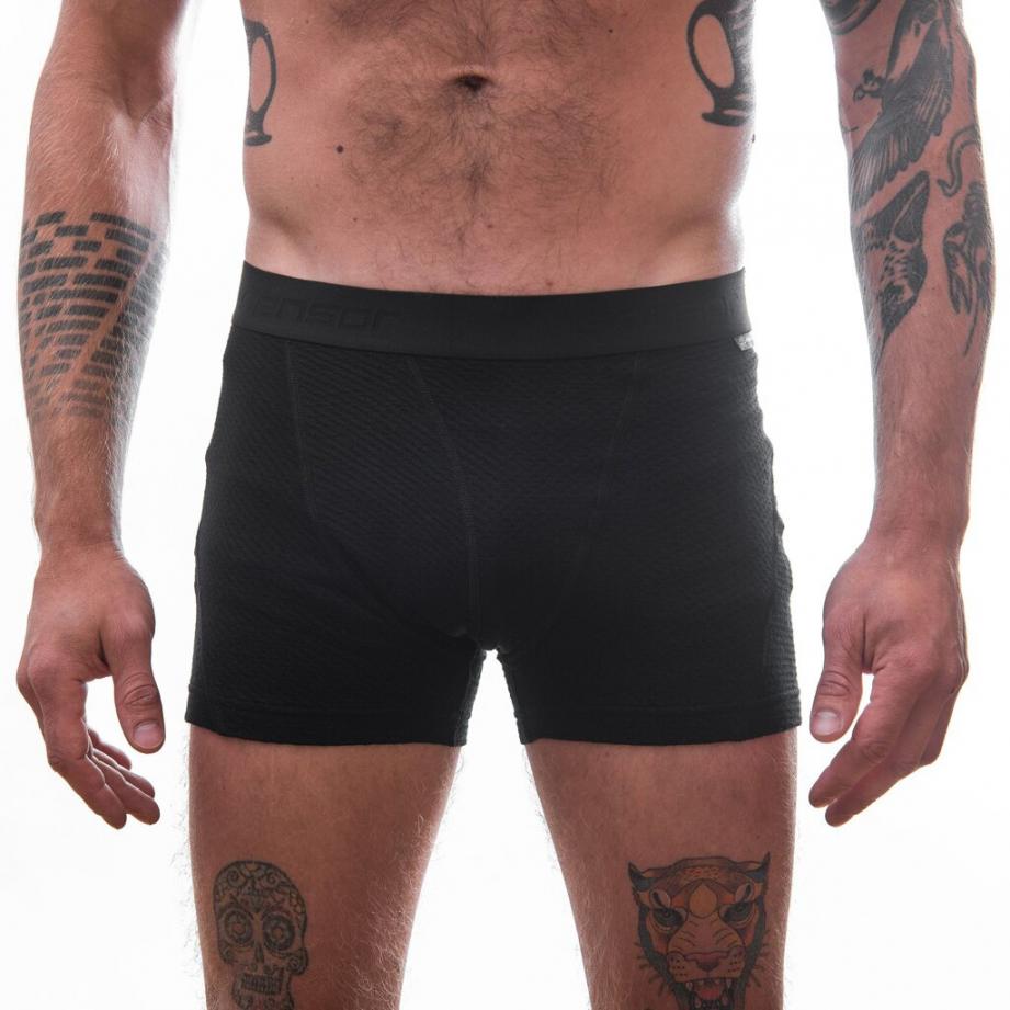 Термотруси чоловічі Sensor Merino DF black 15100027, SM21M-black-XXL — 3