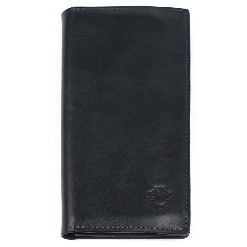 Мужской кожаный кошелек лонгер Pazolini CP2670 синий — 3