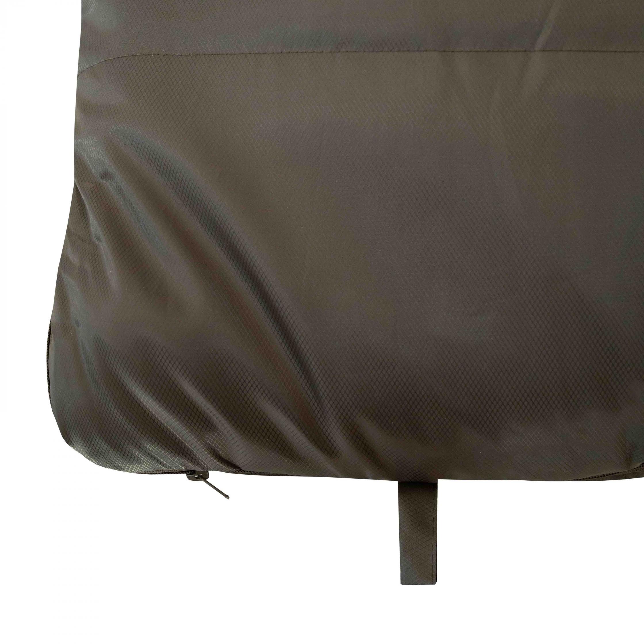 Спальний мішок Tramp Shypit 400 ковдра з капюш правий olive 220/80 UTRS-060R — 4