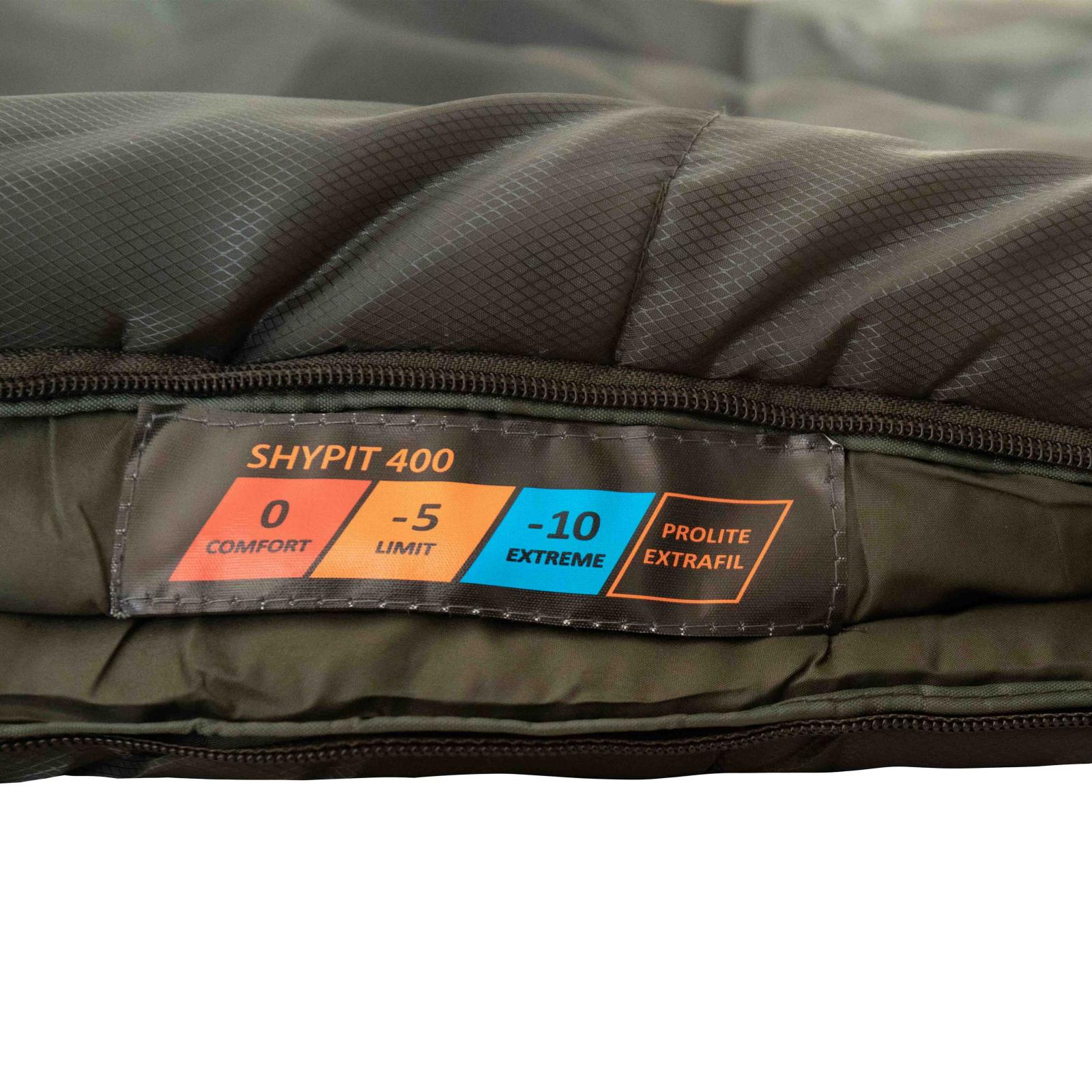 Спальный мешок Tramp Shypit 400 одеяло с капюшом левый olive 220/80 UTRS-060R — 2